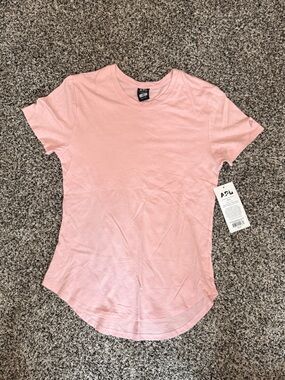 APL Women's Light Pink Short Sleeve Crew Tee